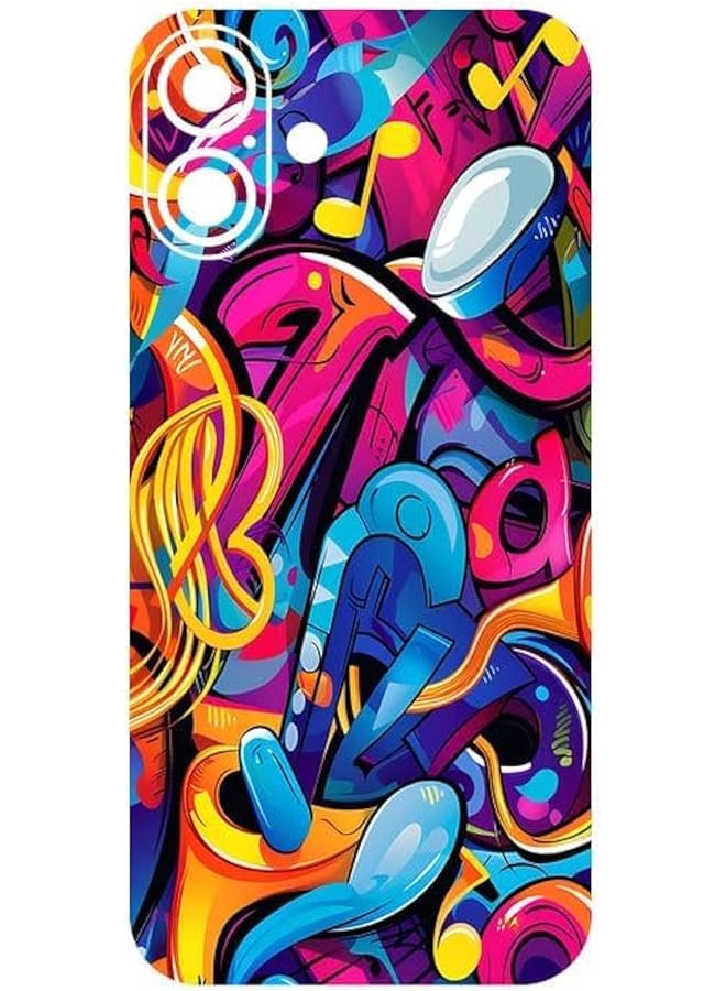 542 Graffiti Mobile Protector Back Skin Wrap Sticker For Iphone 16 Not A Case Cover