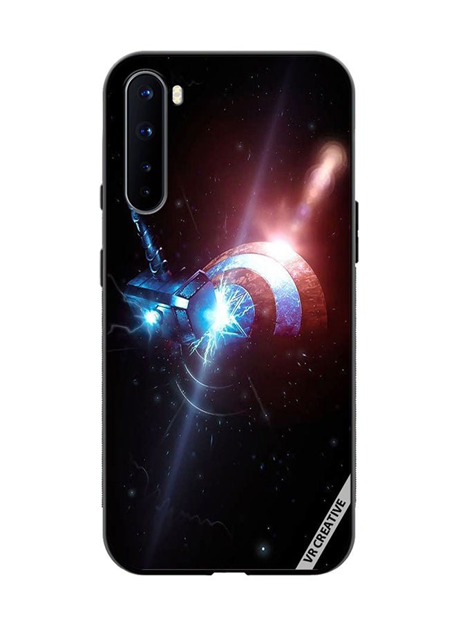 VR CREATIVE Protective Case Cover For OnePlus Nord Marvel Design Multicolour - Image 1