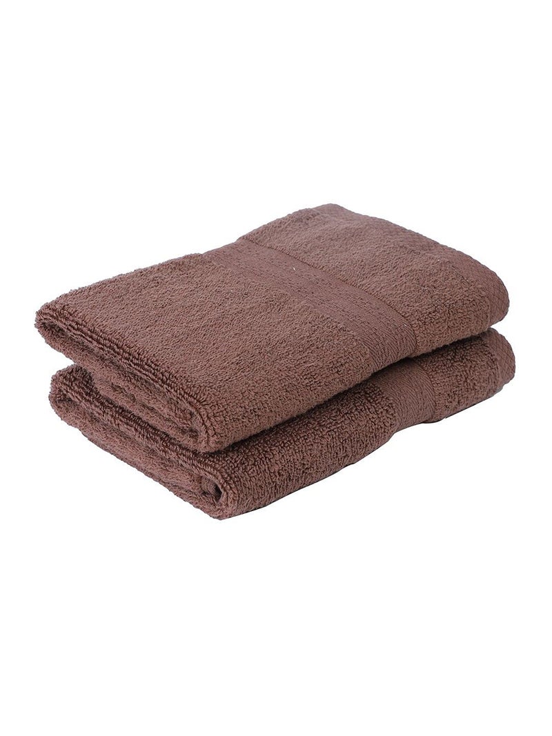 BIANCA Ultra Soft Zero Twist 100% Cotton Towel (Aerocore Tech) -4pc Hand Towel (Paradiso) - Super Absorbent, Fluffy, AeroCore Organic Technology - for Men, Women, Gym, Kitchen Solid-Chocolate - Image 5
