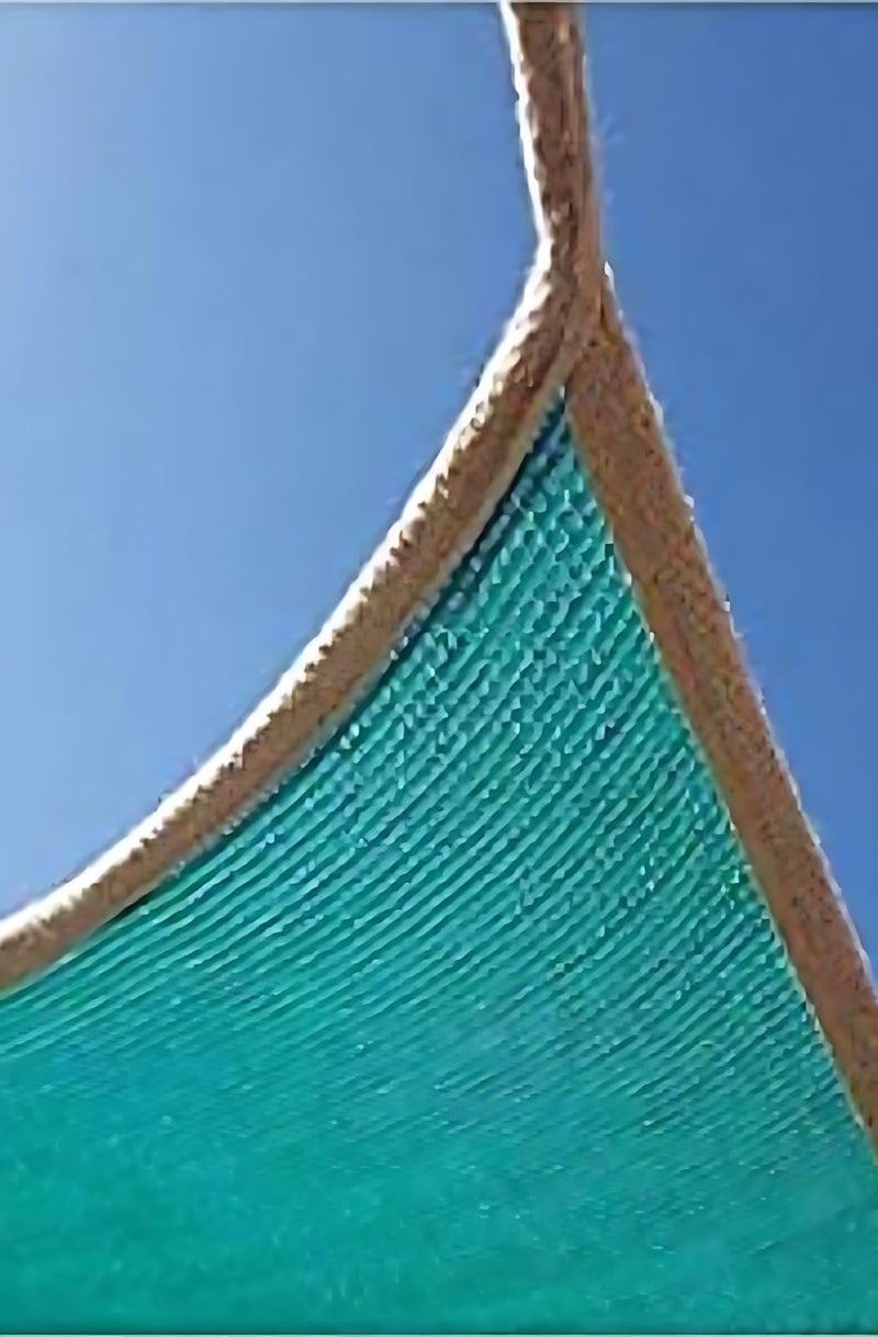 Essoti Multi Purpose Shade net/Agro/Green /75% Sun Block net with niwar Stitched- High Density 125 GSM (10 X12 FT) - Image 2