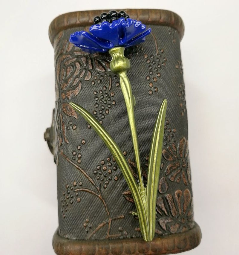 Enamel Blossom Alloy Pin - Image 3