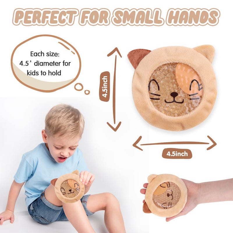 Hilph Kids Ice Packs for Boo Boos, FSA Eligible, 3 Small Gel Packs with Cover for Injury Reusable Baby Toddler Hot Cold Compress for Body Pain Relief, Toothache, Fever, First Aid, HSA Approved - Image 4