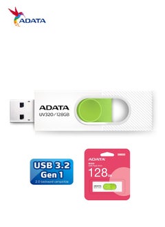 ADATA USB 3.2 UV320 Flash Drive | 128GB Capacity | Lightweight Capless | Fast Data Transfer  - Image 1