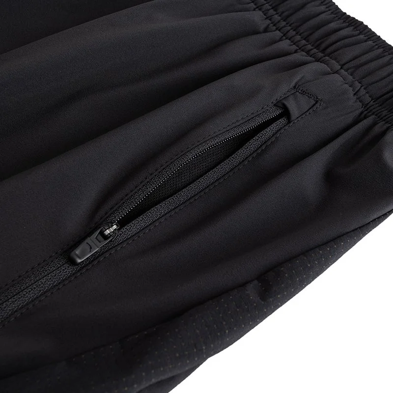 Anta black Advanced Running Men's Woven Shorts for Men | Best Price UAE