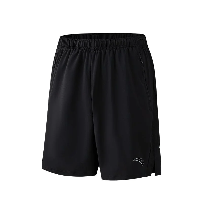 Anta black Advanced Running Men's Woven Shorts for Men | Best Price UAE