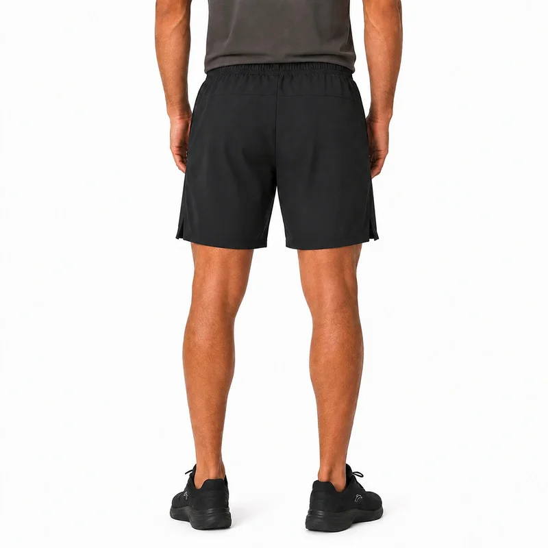 Anta black Advanced Running Men's Woven Shorts for Men | Best Price UAE