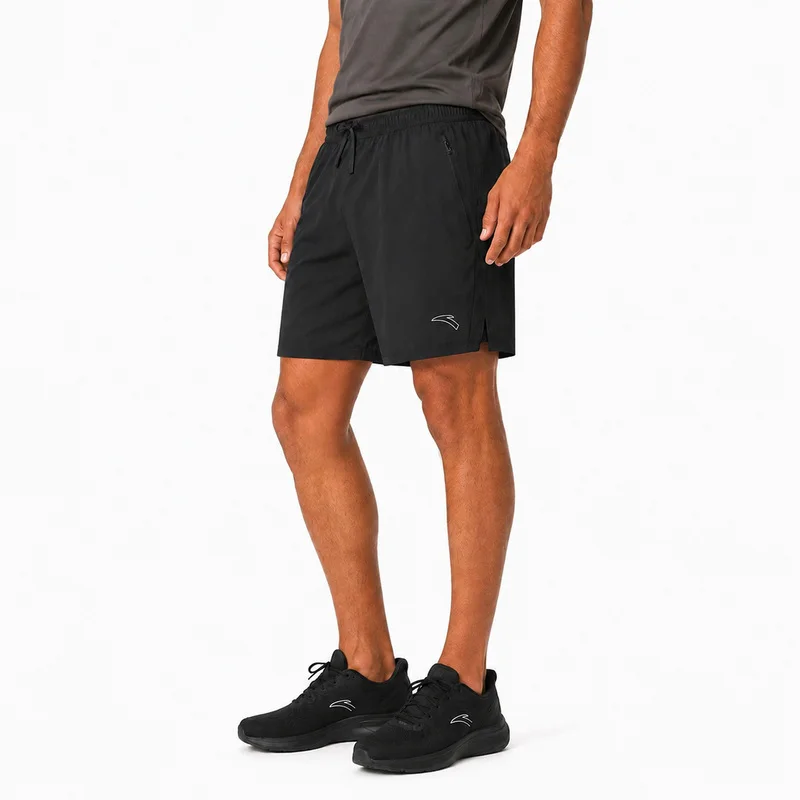 Anta black Advanced Running Men's Woven Shorts for Men | Best Price UAE