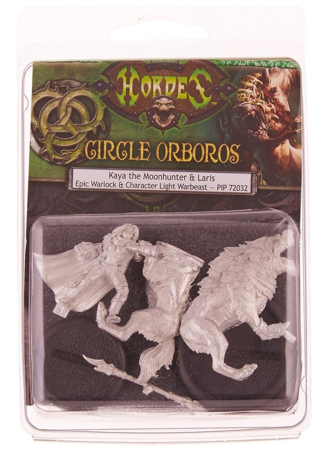 Privateer Press Privateer Press - Hordes - Circle Orboros: Epic Warlock Kaya Moonhunter Model Kit  - Image 1