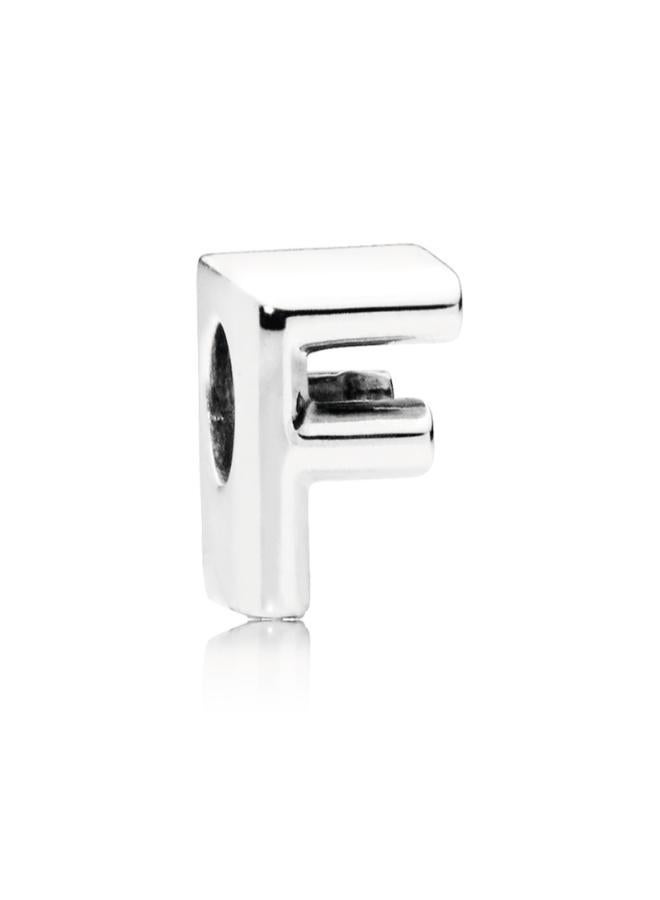 PANDORA Letter F Alphabet Charm - Image 1