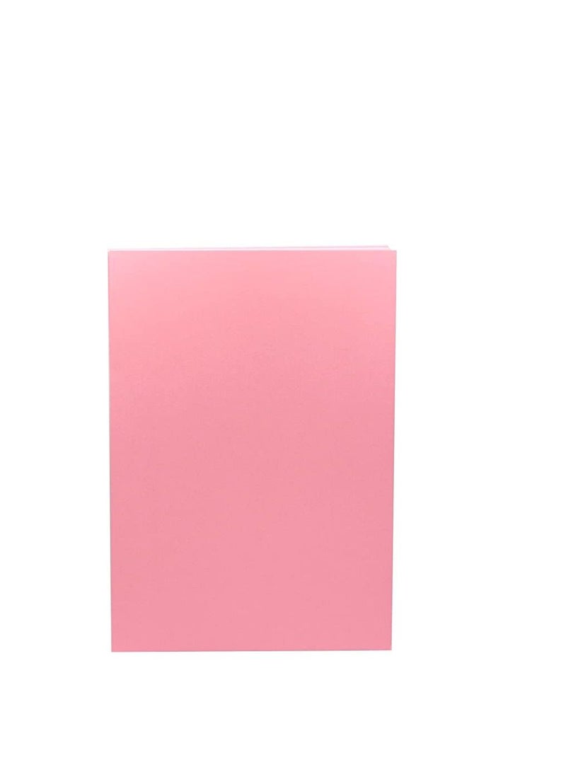 Terabyte Pink Paper A4 240gsm 50 Sheets Pastel Pink Coloured Thick Paper, Craft Making, Card Making, Decoration, Printing, For Office Use, School Use, Home Use - Image 1