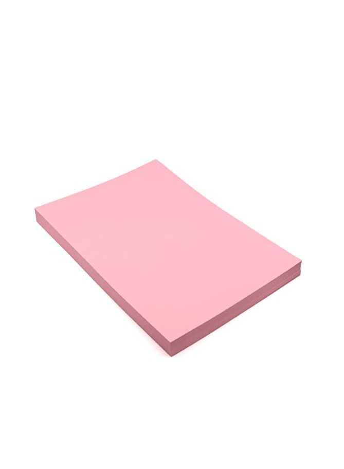 Terabyte Pink Paper A4 240gsm 50 Sheets Pastel Pink Coloured Thick Paper, Craft Making, Card Making, Decoration, Printing, For Office Use, School Use, Home Use - Image 2