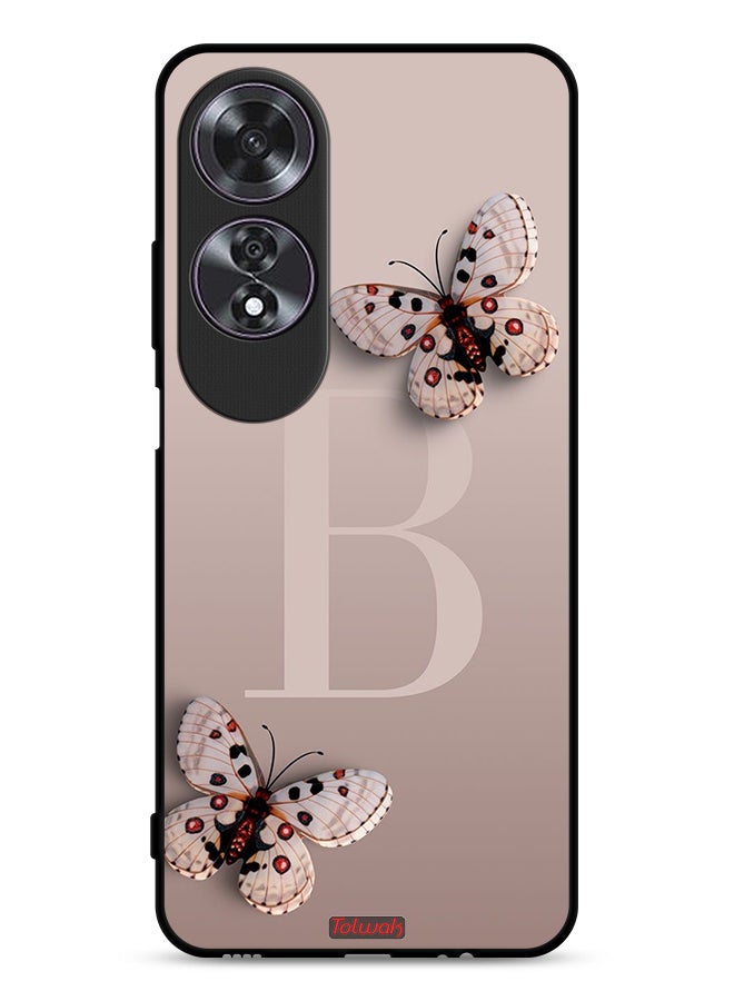 Tolwak Oppo A60 Protective Case Cover B Butterflies - Image 1