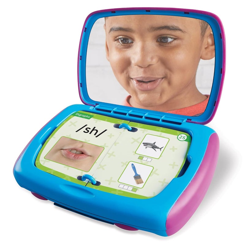 hand2mind hand2mind Mirror My Sounds Phoneme Set Phonemic Awareness Phonics Games Letter Sounds Phonics Flash Cards Speech Therapy Materials Phonics for Kindergarten Toys That Help with Speech  - Image 5
