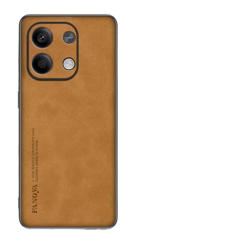 Leather Texture Protective Case for Redmi Note 13 with Shockproof and Drop Protection plus Shockproof plus Leather Texture plus Scratch Resistant in Red - Image 4