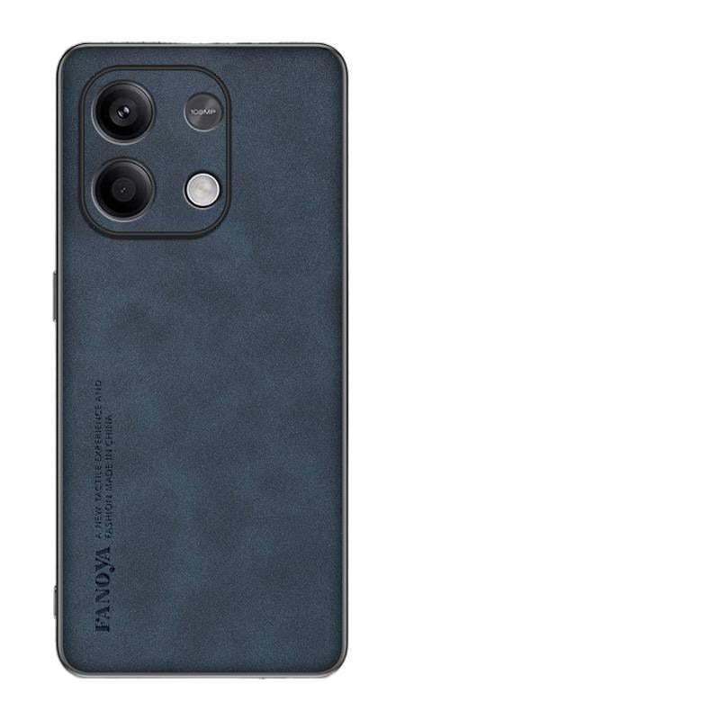 Leather Texture Protective Case for Redmi Note 13 with Shockproof and Drop Protection plus Shockproof plus Leather Texture plus Scratch Resistant in Red - Image 2