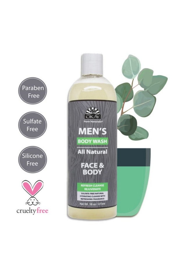 أوكي غسول طبيعي بالكامل للجسم والوجه للرجال، 16 أونصة - Image 2