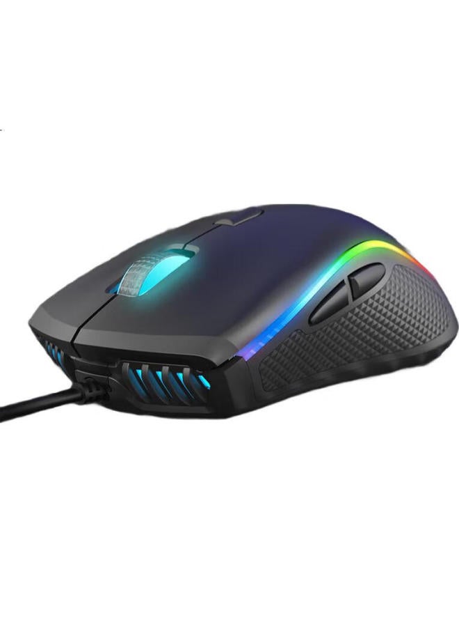 HP G1 Wired Mouse, Gaming Mouse For Lol, Pubg, Cf, League Of Legends, Rgb Lighting, E-Sports Mouse, Macro Programming, Office, Laptop, Desktop Computer Mouse - Image 1