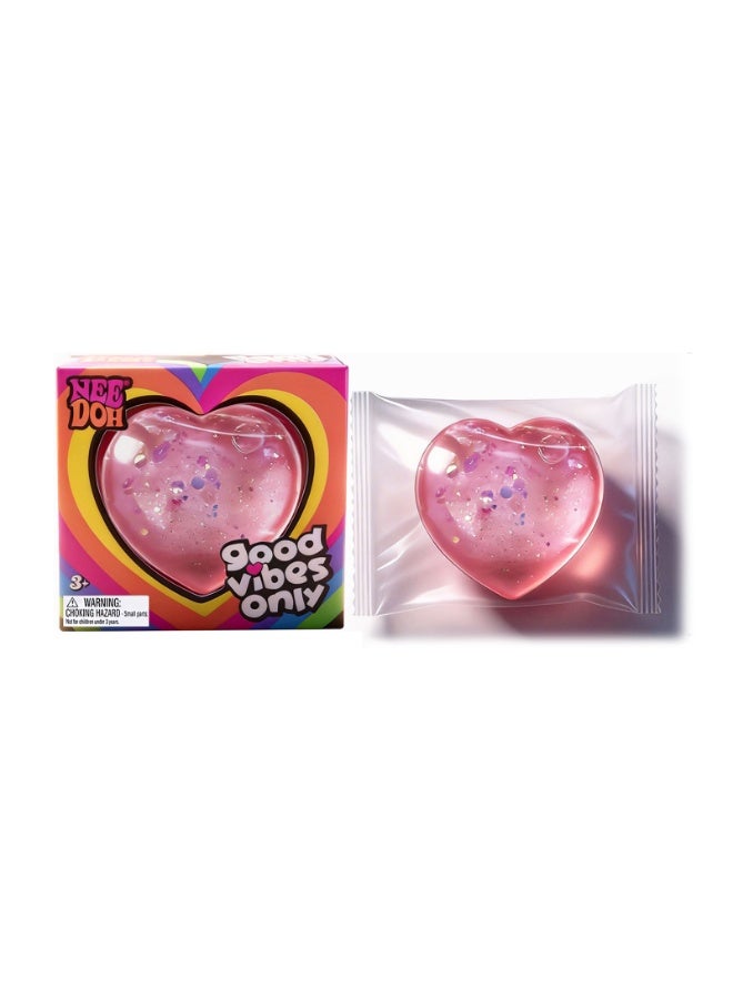 Needoh Heart Gummy Sensory Fidget Toy (Squeezable) - Image 1