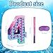 Lemicin Mermaid Number 4 Pinata with Stick Blindfold for Girl 4th Birthday Party Decoration Colorful Paper Flaver Anniversary Celebration for Childrens Ocean Mermaid Theme Carnival Event Decoration - Image 4