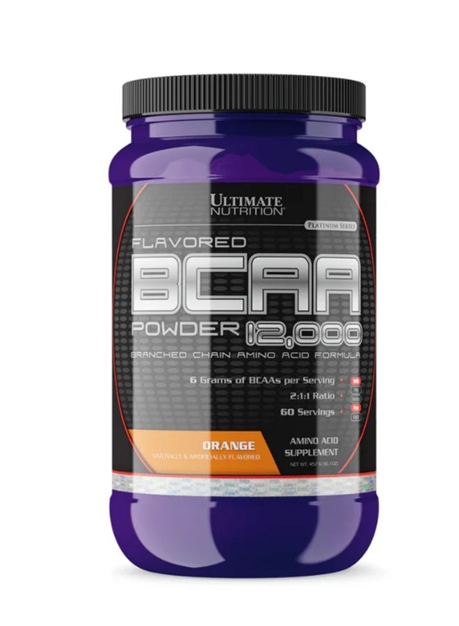 Ultimate Nutrition BCAA 60 حصة بنكهة البرتقال