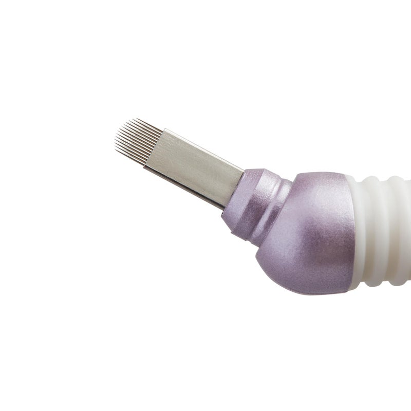 Tina Davies Professional U Needle Microblade - Disposable Microblade with Built-in Ruler - Sterile, 10 Pack - Image 2