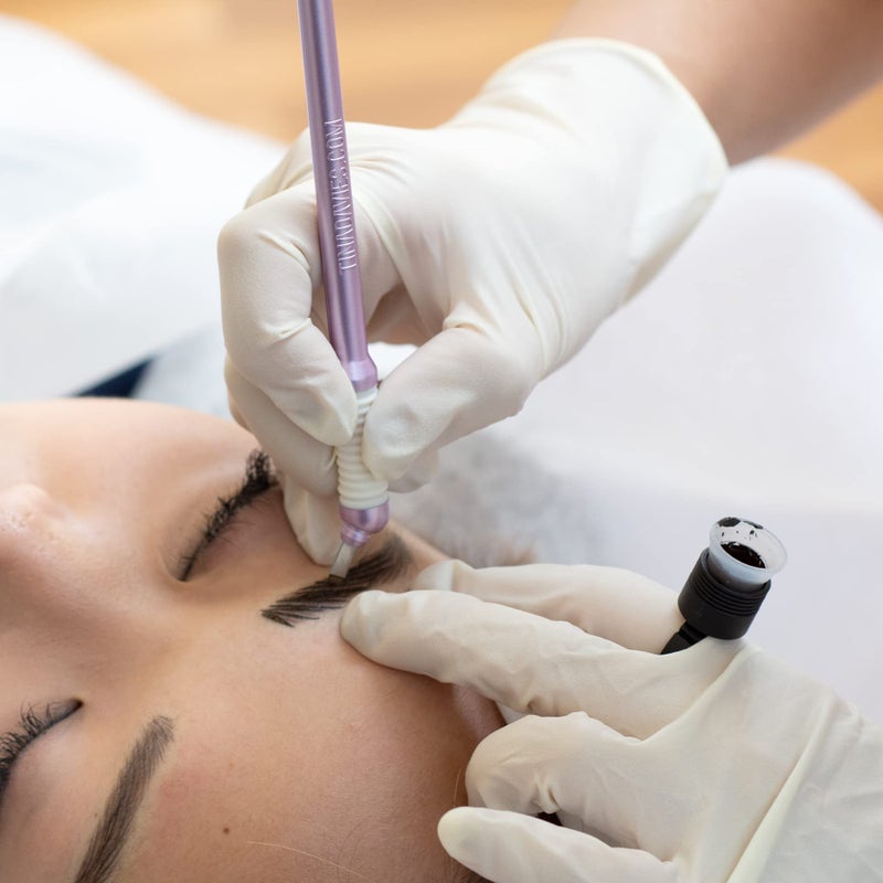 Tina Davies Professional U Needle Microblade - Disposable Microblade with Built-in Ruler - Sterile, 10 Pack - Image 3