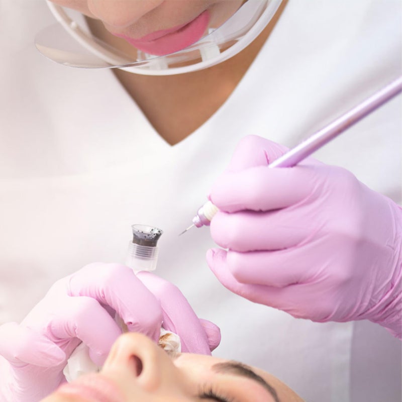 Tina Davies Professional U Needle Microblade - Disposable Microblade with Built-in Ruler - Sterile, 10 Pack - Image 4