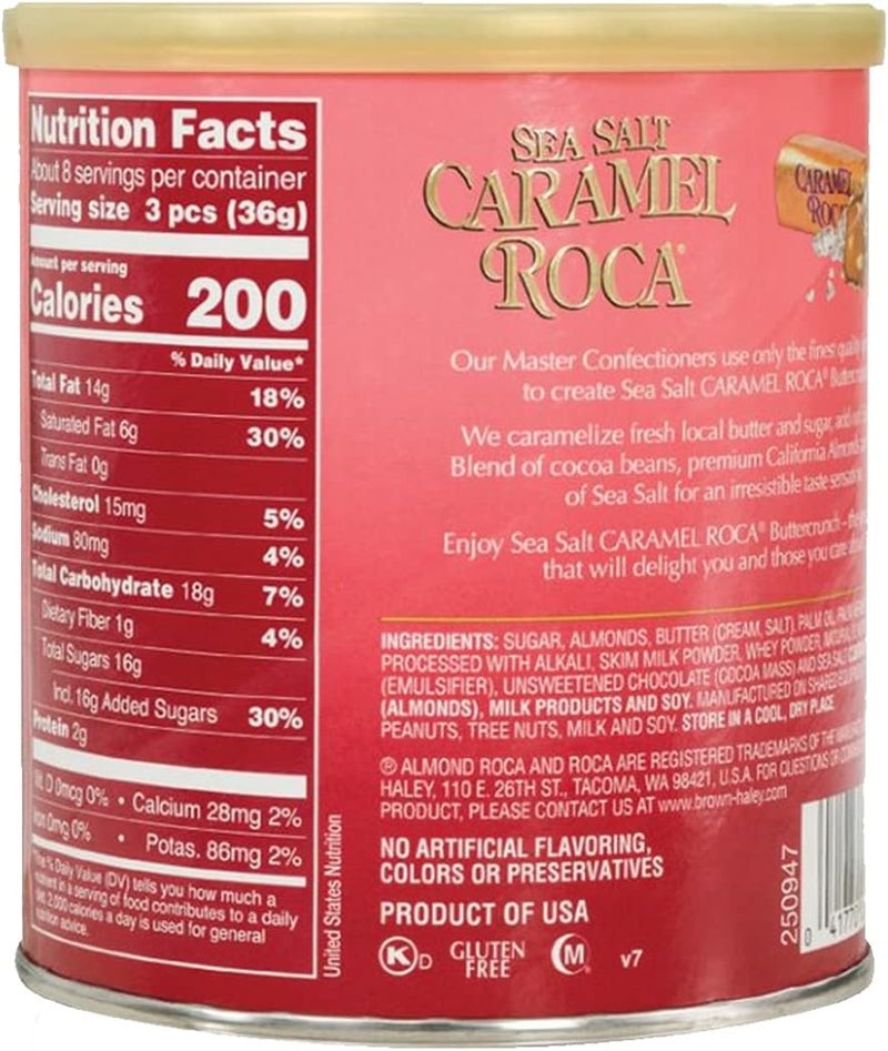 Roca Brown & Haley Sea Salt Caramel Roca Canister - Pack of 2 - Image 4