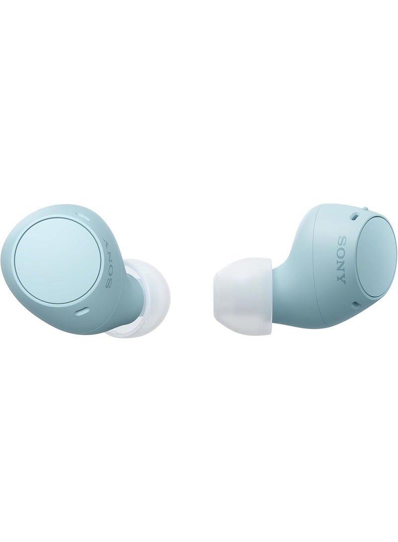سوني WF-C510 سماعات أذن لاسلكية حقيقية، 22 ساعة عمر البطارية، مكالمات خالية من الضوضاء، اتصال متعدد النقاط، وضع الصوت المحيطي، مقاومة للماء IPX4 - Image 3