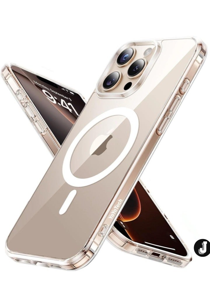 JAJEEK "Magnetic iPhone 16 Pro Max Case (6.9", 2024) – Enhanced N52 Magnets, Military-Grade Protection & Wireless Charging Compatibility for Secure, Durable Protection" - Image 1