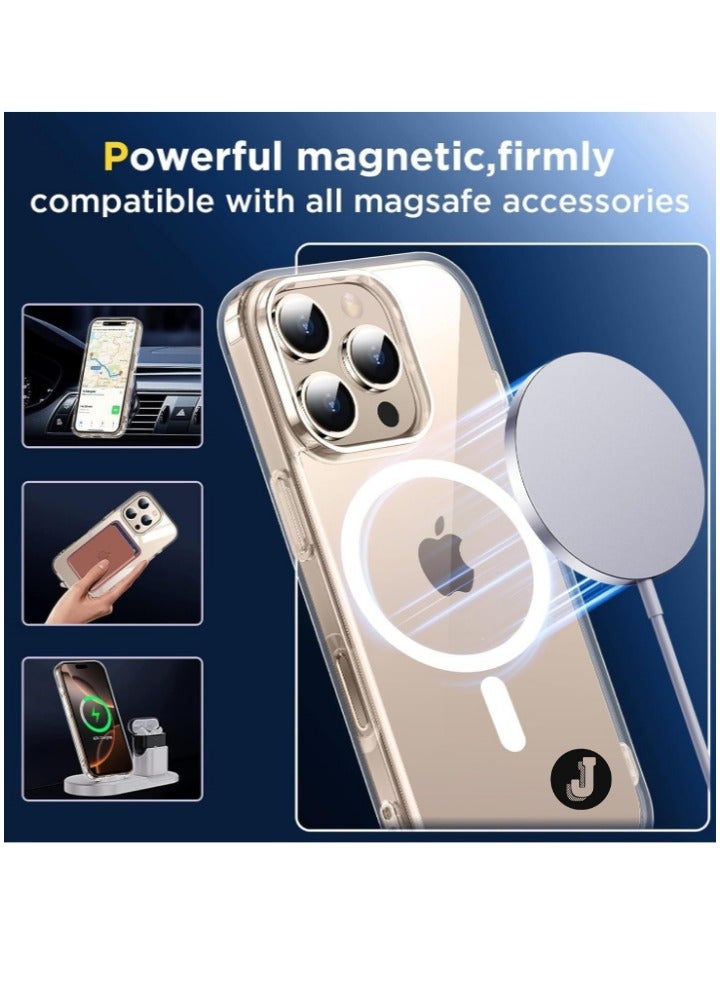JAJEEK "Magnetic iPhone 16 Pro Max Case (6.9", 2024) – Enhanced N52 Magnets, Military-Grade Protection & Wireless Charging Compatibility for Secure, Durable Protection" - Image 4