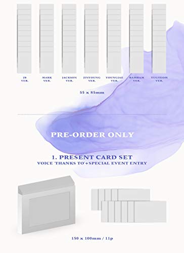 JYP GOT7 - Present : You CD+Photobook+Photocards+Folded Poster - Image 5
