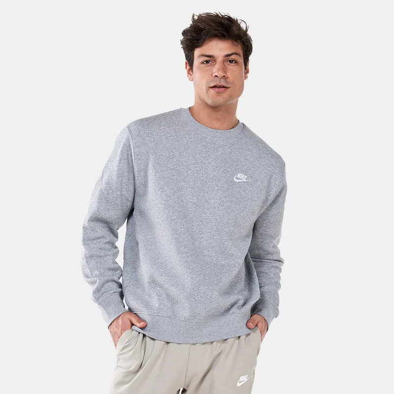 Nike Men's Sportswear Club Fleece Crew Sweatshirt