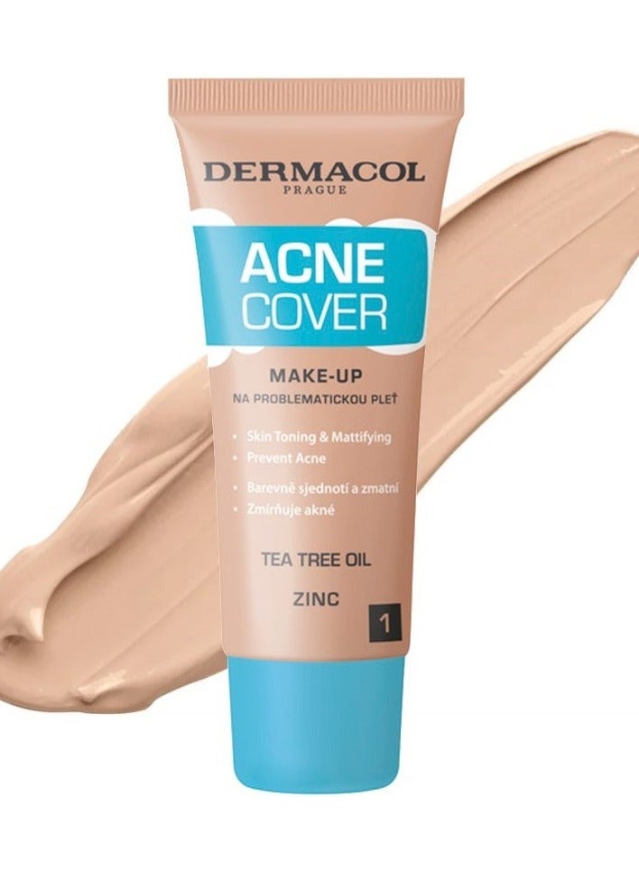 Dermacol Acne Cover Make-Up 30ml , 01 - Image 1