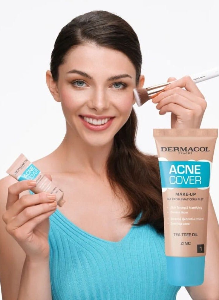 Dermacol Acne Cover Make-Up 30ml , 01 - Image 3