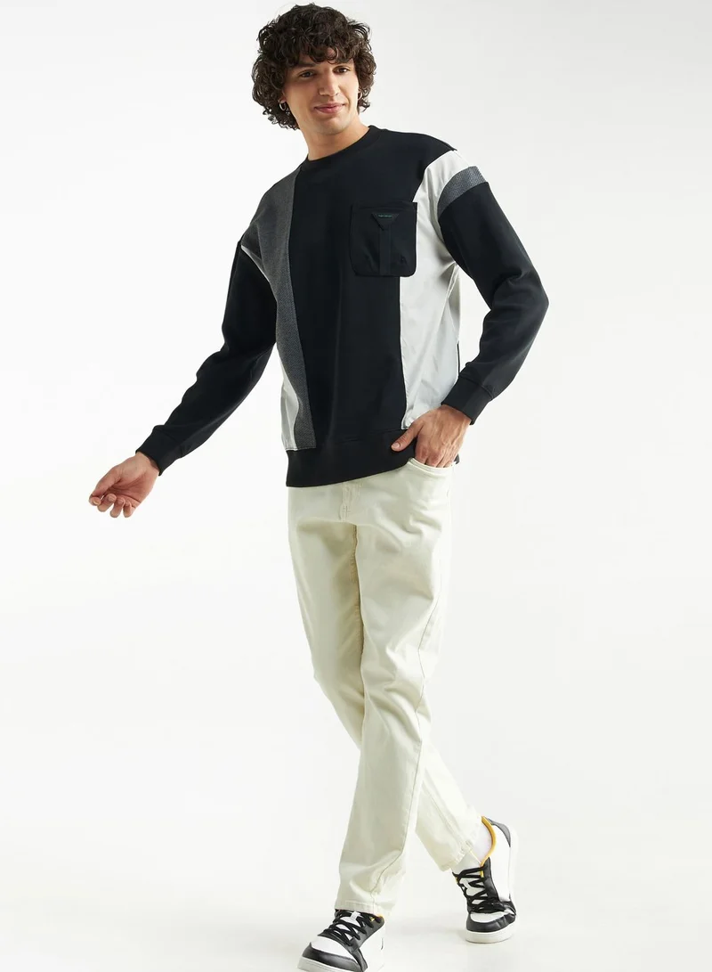 FAV Colorblock Sweatshirt