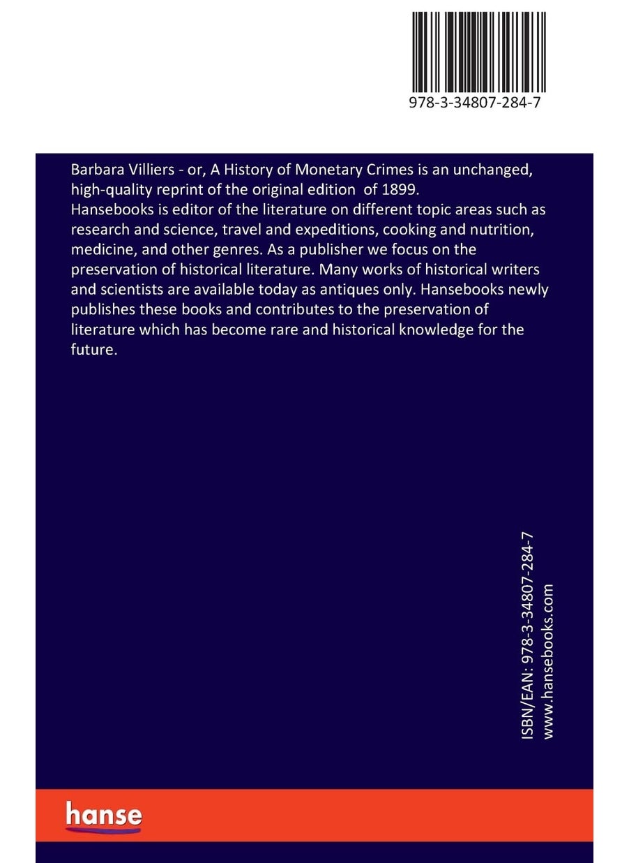 Barbara Villiers: or, A History of Monetary Crimes  - Image 2