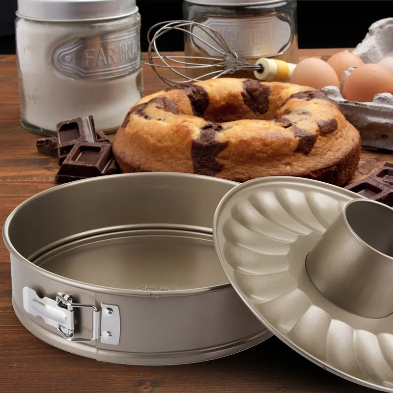 Simply Kitchen CHAMPAGNE SPRINGFORM PAN 2 BASES-26CM