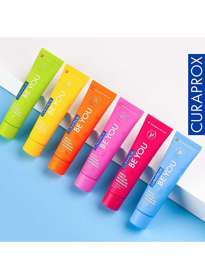 CURAPROX Be You Watermelon Toothpaste Pink 60ml - Gentle everyday Whitening Toothpaste - SLS Free, Microplastic Free, Triclosan Free, Low Flouride Tooth Paste. - Image 5