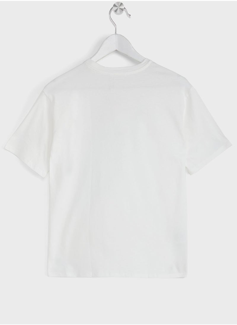MANGO - Kids Graphic T-Shirt - Image 1
