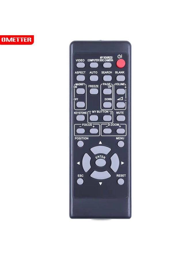 OMETTER - Remote Control for Viewsonic PJ1158 VS11459 PJ658 PJ358 VS11611 PJ758 PJ759 PJ760 VS11862 VS11861 VS11822 PJ862 PJ656 PJ656D - Image 1