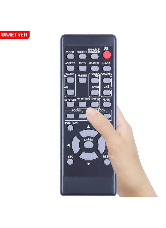 OMETTER - Remote Control for Viewsonic PJ1158 VS11459 PJ658 PJ358 VS11611 PJ758 PJ759 PJ760 VS11862 VS11861 VS11822 PJ862 PJ656 PJ656D - Image 1