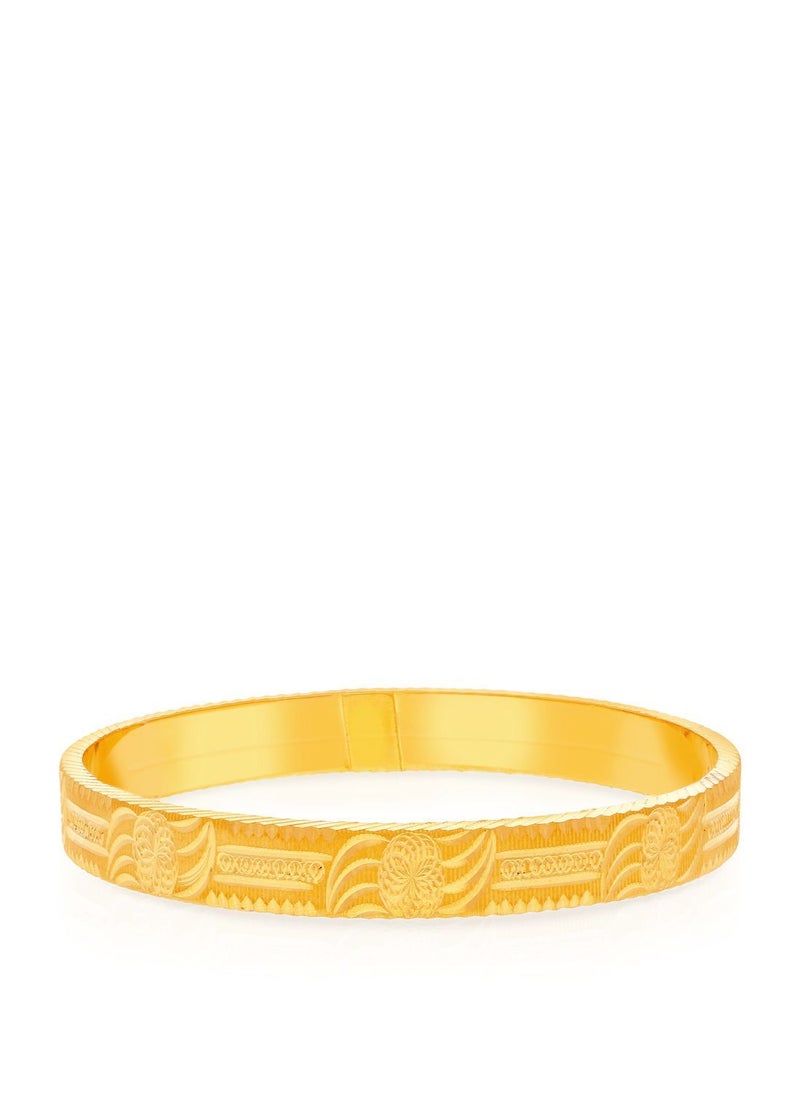 Malabar Gold and Diamonds Malabar Gold and Diamonds 22 KT 916 Purity Gold Bangle EMBNHMBC066  - Image 1
