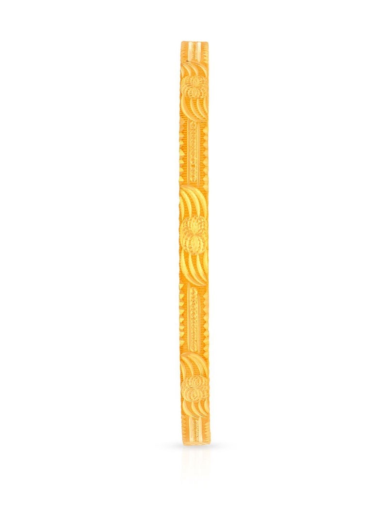 Malabar Gold and Diamonds Malabar Gold and Diamonds 22 KT 916 Purity Gold Bangle EMBNHMBC066  - Image 3