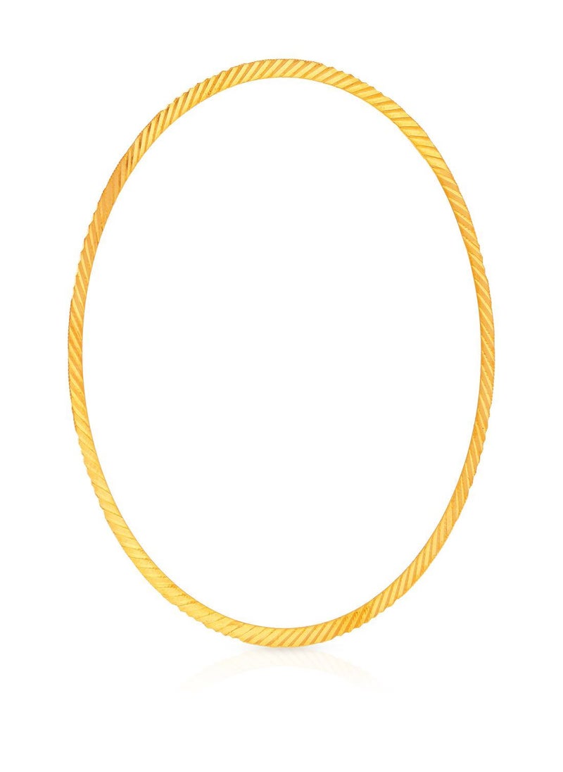 Malabar Gold and Diamonds Malabar Gold and Diamonds 22 KT 916 Purity Gold Bangle EMBNHMBC066  - Image 2