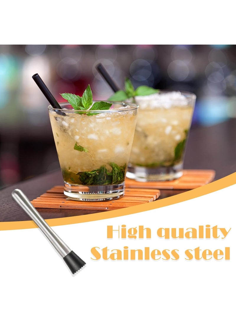 Cocktail Shaker Set 750ml Stainless Steel – 10-Piece Professional Bar Tools Kit with White Stand for Home & Bar Use - Image 5