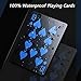 INTEGEAR Plastic Playing Cards Premium Plastic Waterproof Black Playing Poker Cards Professional Luxury Deck of Cards for Adults Classy Black 1 Deck - Image 4