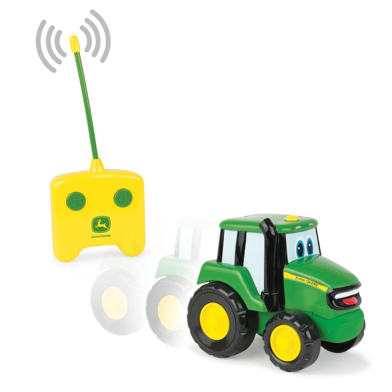 John Deere Tomy John Deere Remote Control Johnny Tractor Toy Green - Image 3