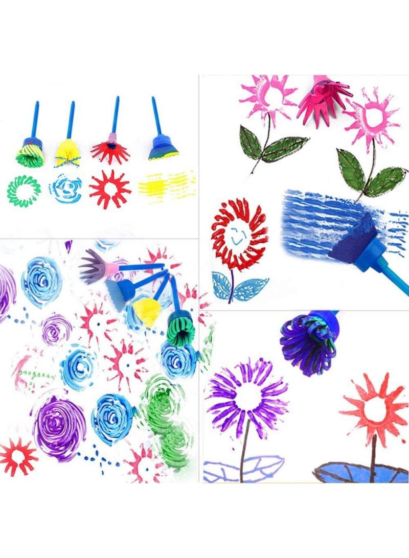 general 42-Piece Children's Painting Sponge Brush Set - Image 5