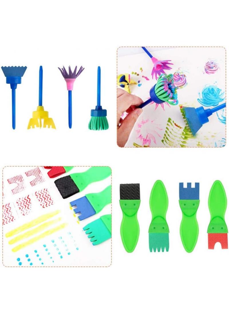 general 42-Piece Children's Painting Sponge Brush Set - Image 3